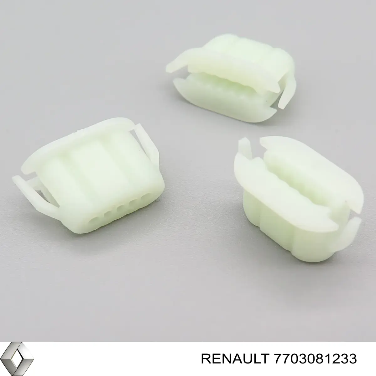 Clips de fijación para rejilla de radiador de panel para Renault Clio (SB0)