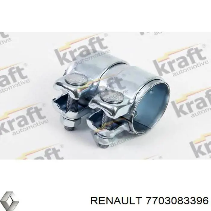 Abrazadera delantera del silenciador Renault (RVI) 7703083396 precio, desde 11,12 EUR