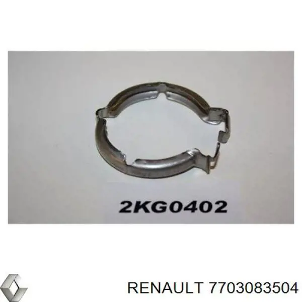 Comprar 7703083504 Renault (RVI) Abrazadera de tubo de la válvula EGR