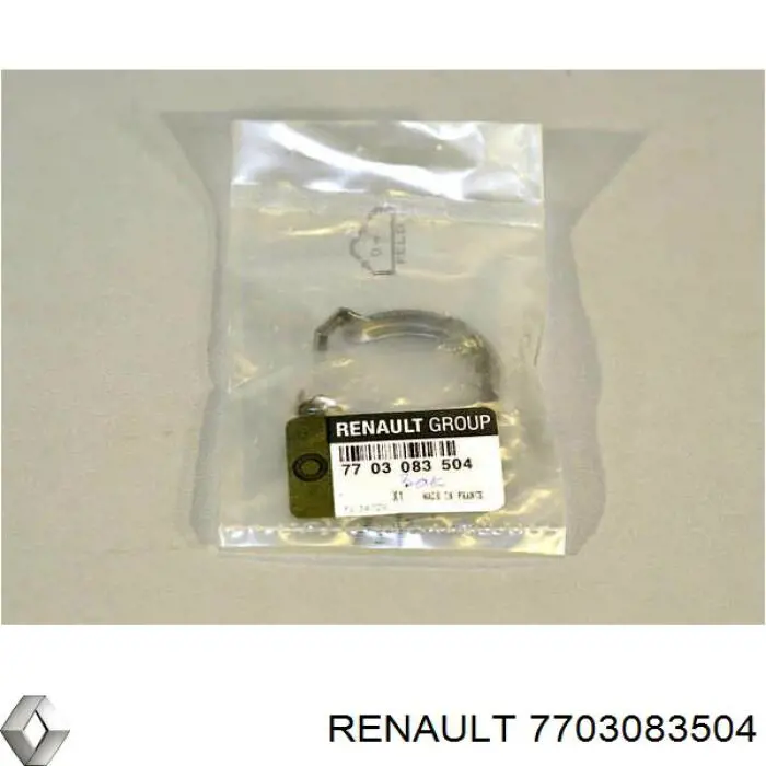 Abrazadera de tubo de la válvula EGR Renault (RVI) 7703083504 precio, desde 7,68 EUR