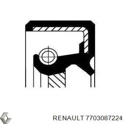 7703087224 Renault (RVI) anillo retén, cigüeñal