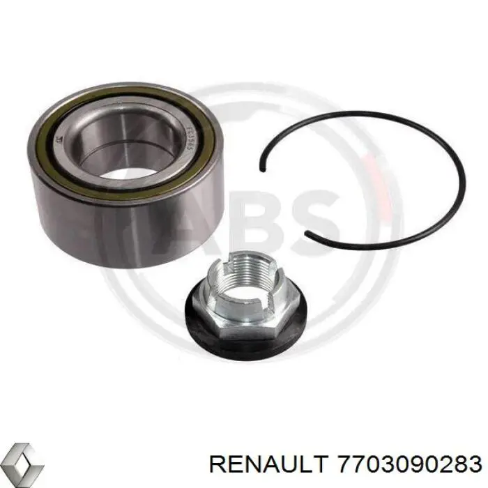 7703090283 Renault (RVI) cojinete de rueda delantero