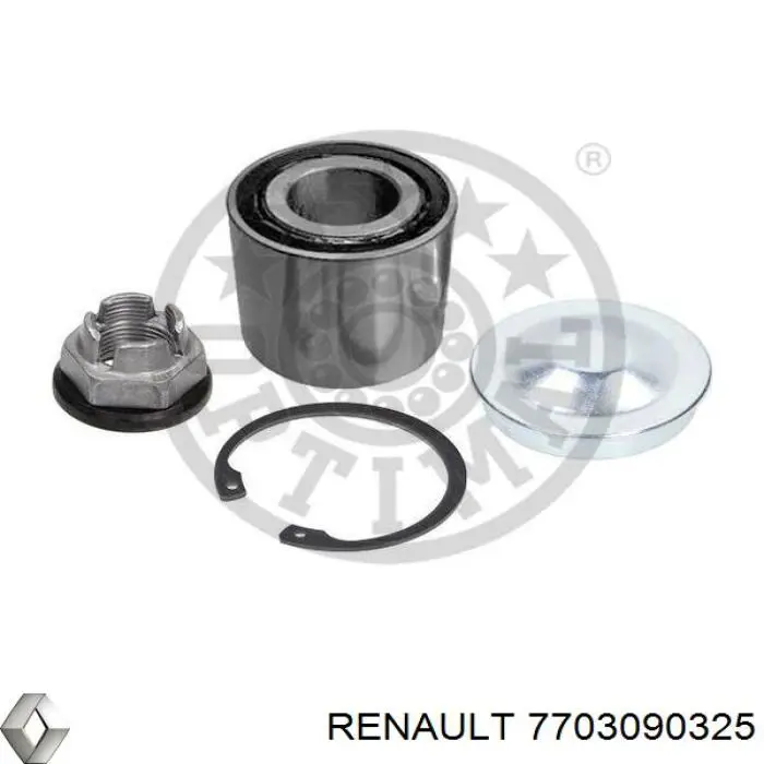 7703090325 Renault (RVI) cojinete de rueda trasero
