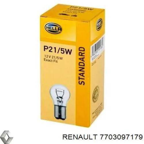 Bombilla de faro Renault (RVI) 7703097179 precio, desde 0,85 EUR