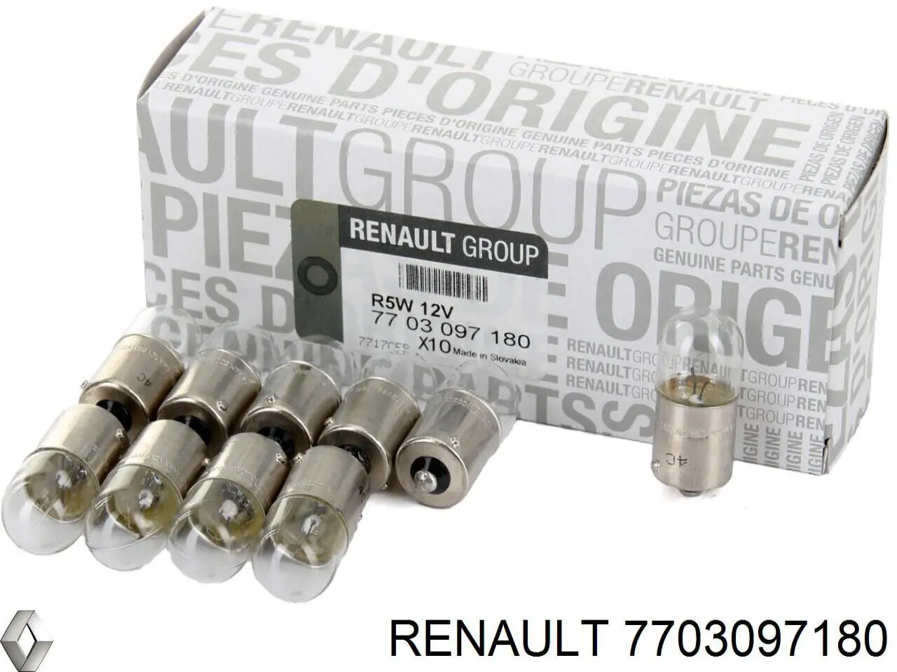 7703097180 Renault (RVI) bombilla