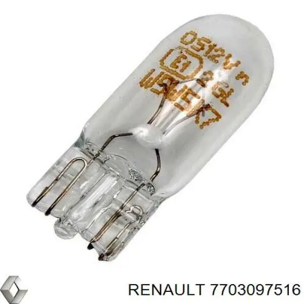 7703097516 Renault (RVI) lámpara, luz interior/cabina