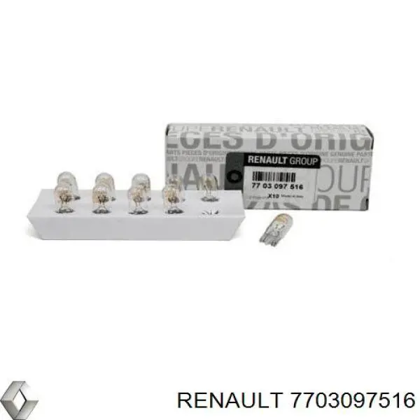 Lámpara de luz interior de cabina Renault (RVI) 7703097516 precio, desde 0,51 EUR