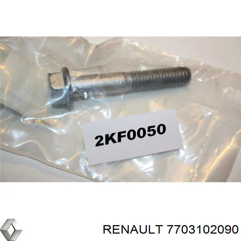 7703102090 Renault (RVI) tornillo de montaje, amortiguador traasero