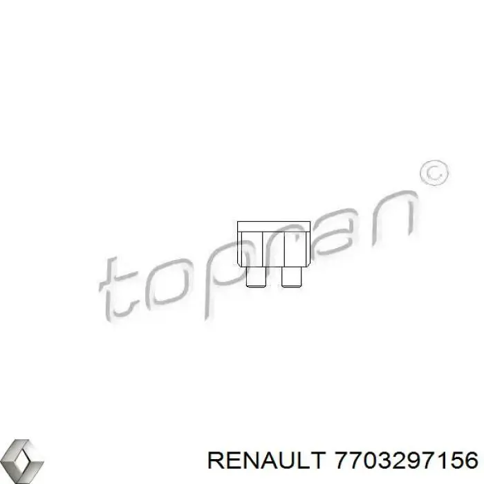 7703297156 Renault (RVI) fusible
