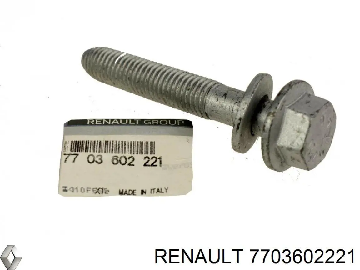 7703602221 Renault (RVI) tornillo de montaje, amortiguador delantero