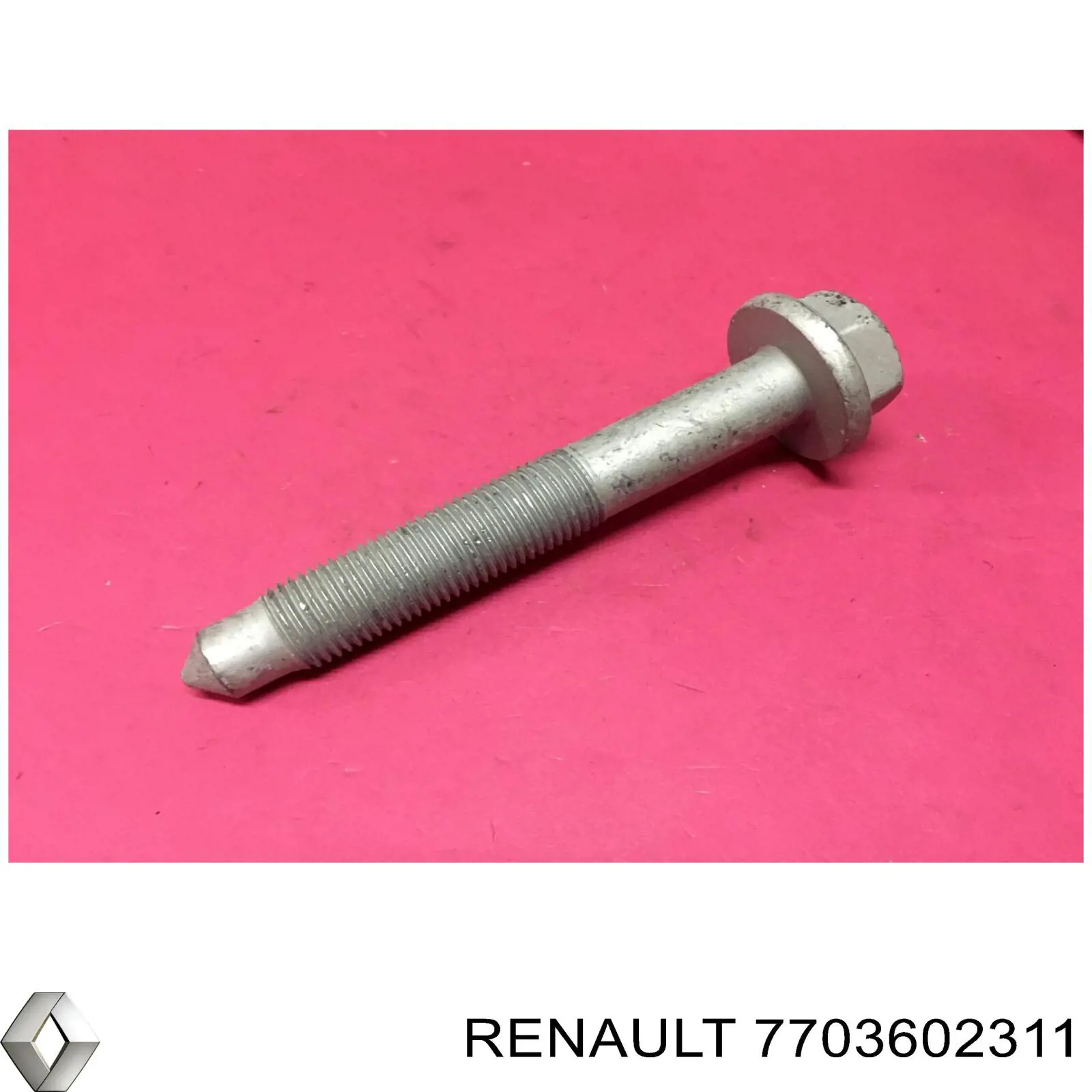 7703602311 Renault (RVI) tornillo de montaje, amortiguador traasero