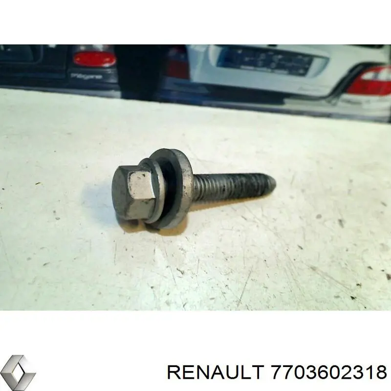 7703602318 Renault (RVI) perno de escape (silenciador)