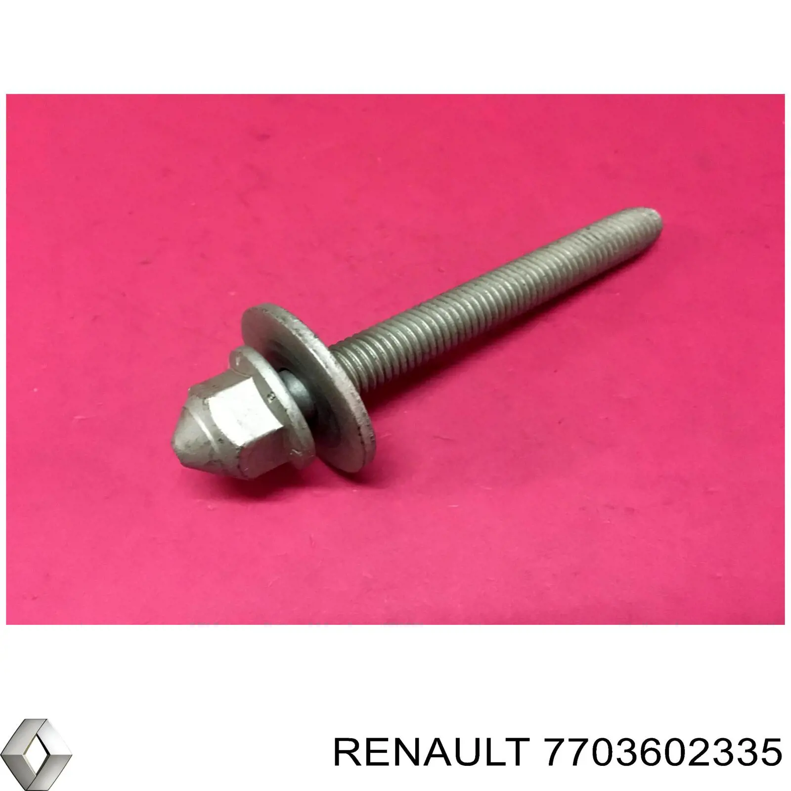 7703602335 Renault (RVI) Perno de fijación del subchasis delantero