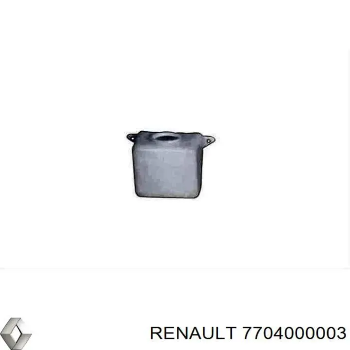 Botella limpiaparabrisas para Renault Trafic I T5,T6,T7