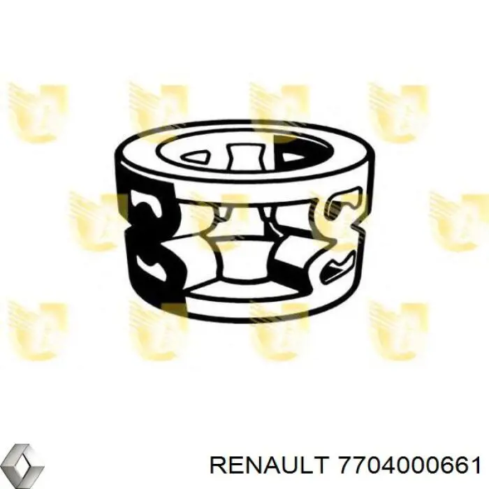 7704000661 Renault (RVI) almohadilla de tope, suspensión delantera
