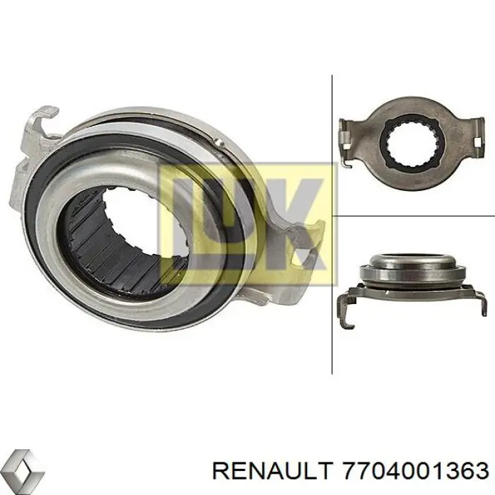 7704001363 Renault (RVI) cojinete de desembrague