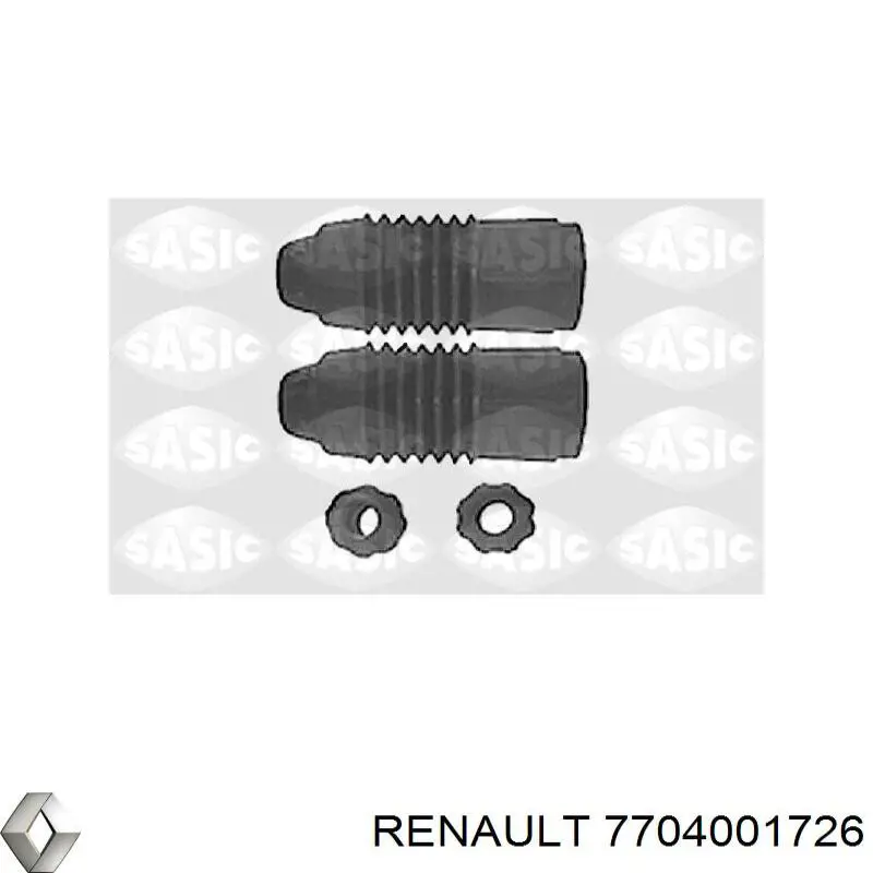 7704001726 Renault (RVI) caperuza protectora/fuelle, amortiguador delantero