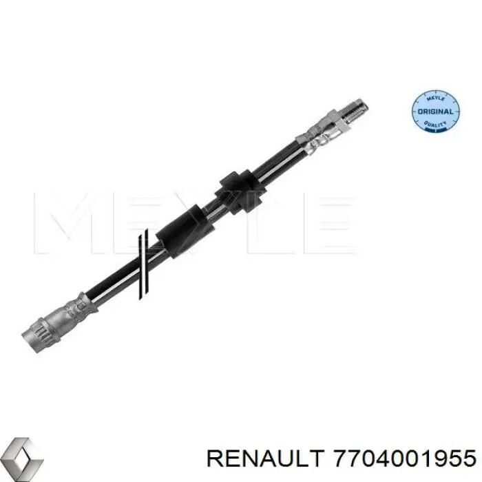7704001955 Renault (RVI) latiguillo de freno trasero