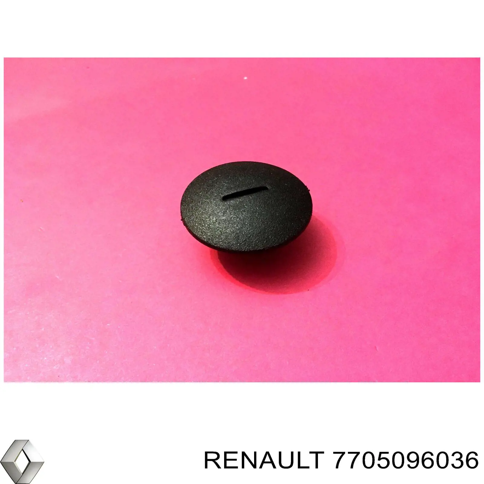 7705096036 Renault (RVI) Clip de fijación del guardabarros delantero