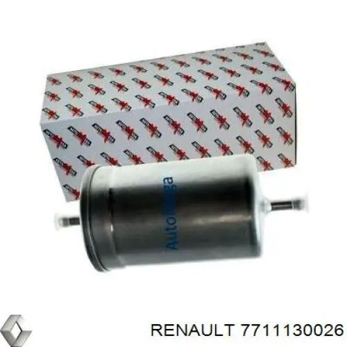 7711130026 Renault (RVI) filtro combustible