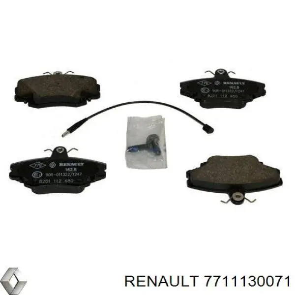 Pastillas de freno delanteras Peugeot 205 2 20A, C