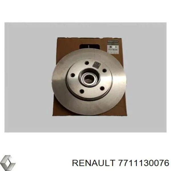 7711130076 Renault (RVI) disco de freno trasero