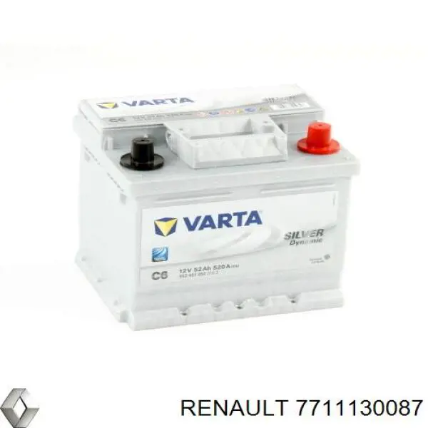 Batería de arranque Renault (RVI) 7711130087 precio, desde 78,18 EUR