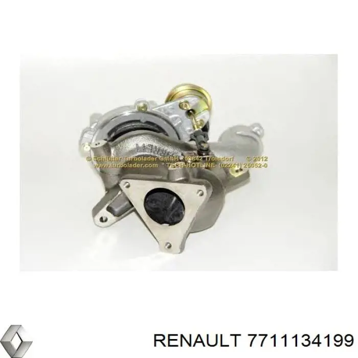 7711134199 Renault (RVI) turbocompresor