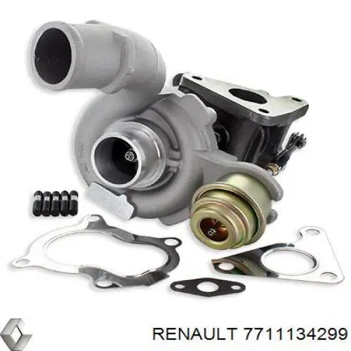 7711134299 Renault (RVI) turbocompresor