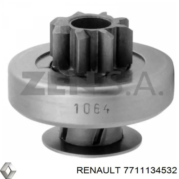 7711134532 Renault (RVI) motor de arranque