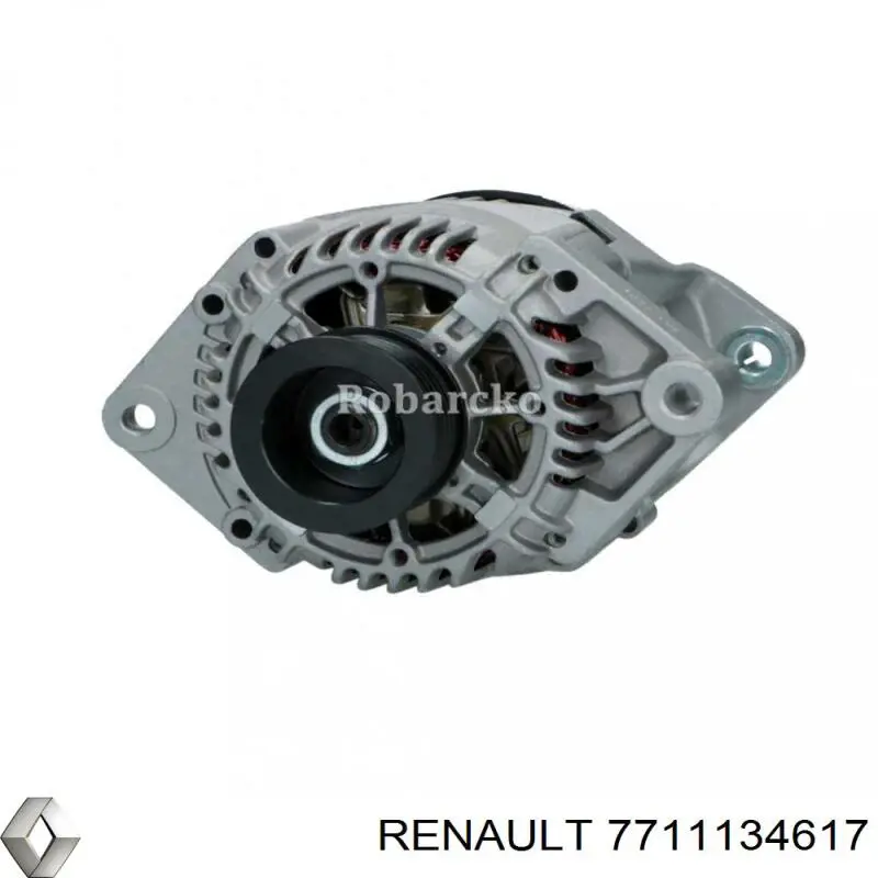 7711134617 Renault (RVI) alternador