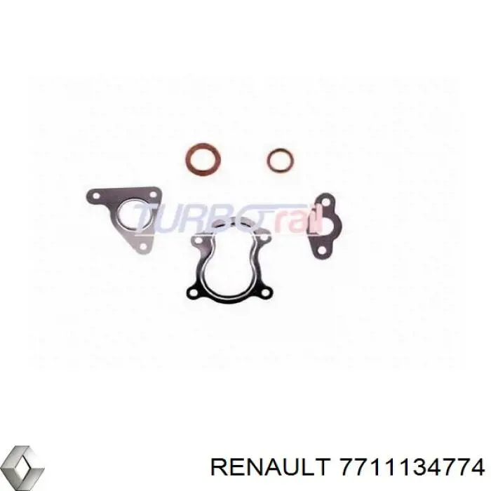 7711134774 Renault (RVI) turbocompresor