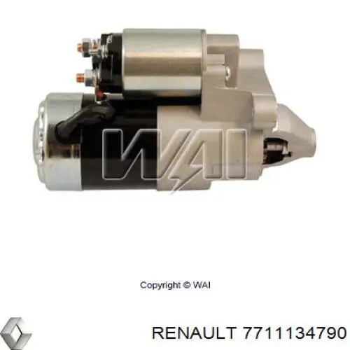 Burro de arranque  Renault (RVI) 7711134790 precio, desde 101,43 EUR
