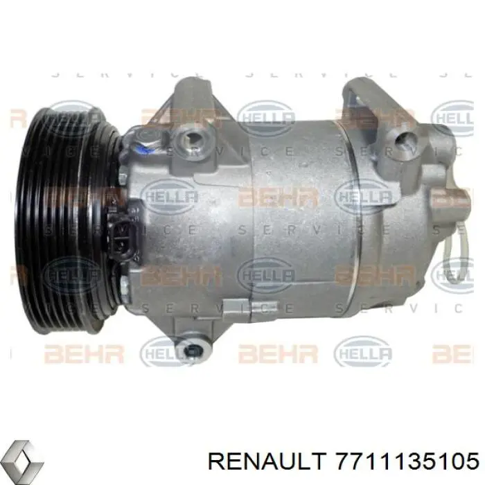 7711135105 Renault (RVI) compresor de aire acondicionado