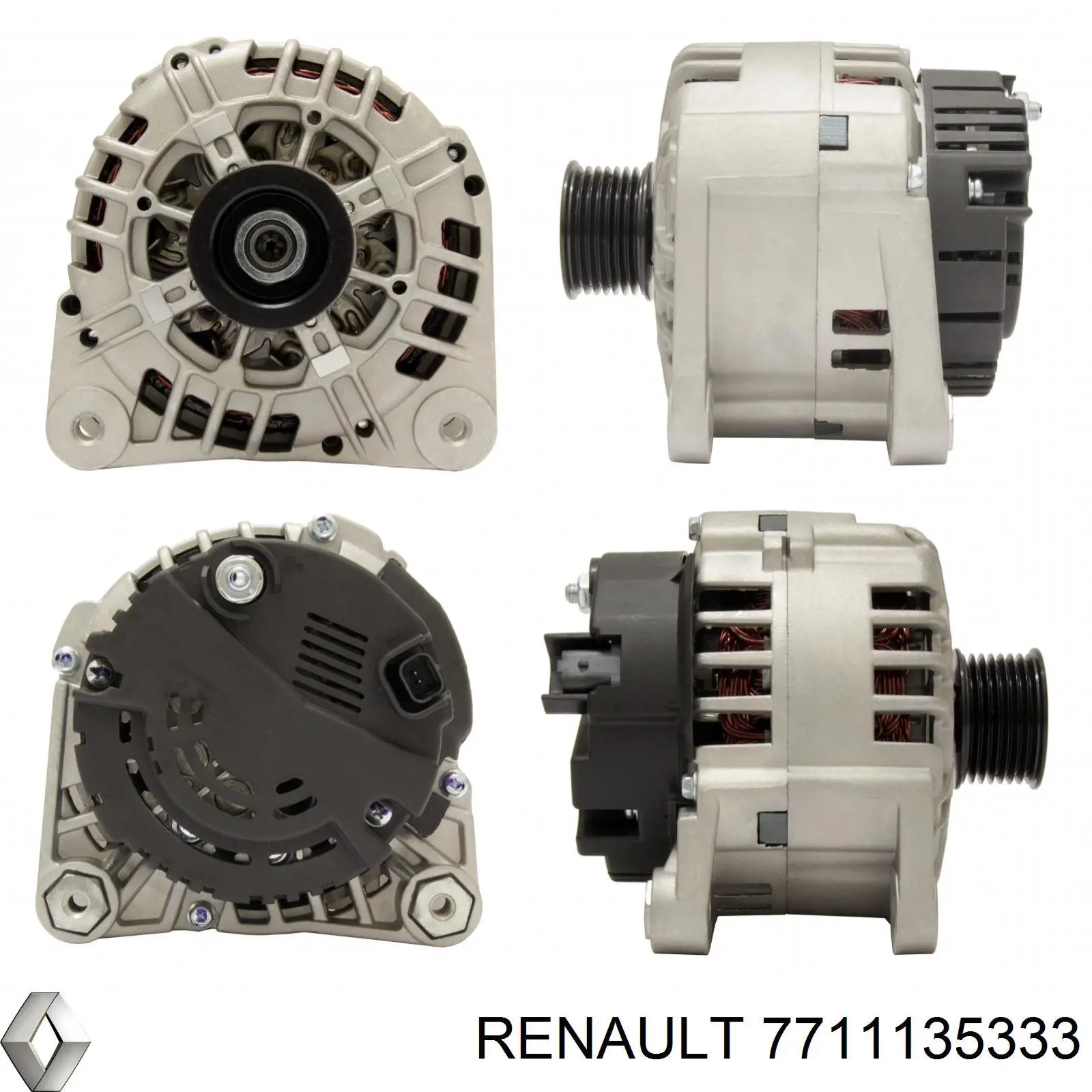 Alternador 7711135333 Renault (RVI)