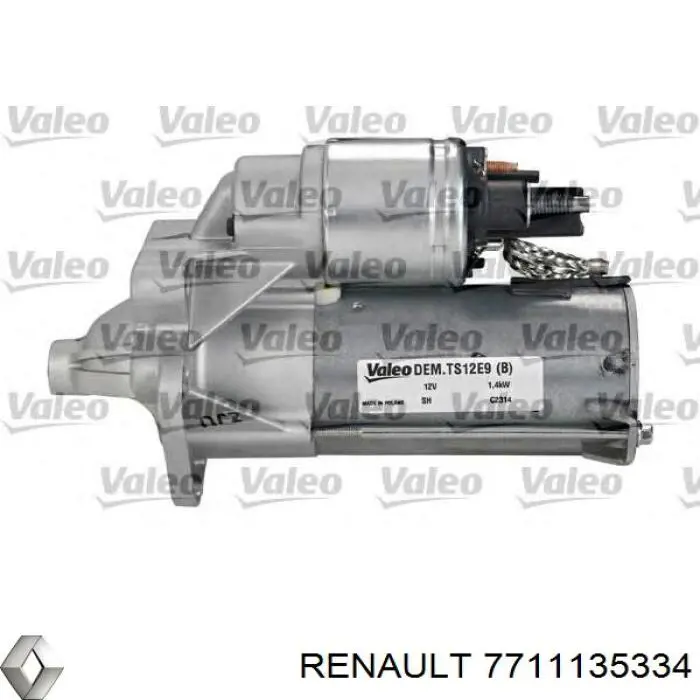 7711135334 Renault (RVI) motor de arranque