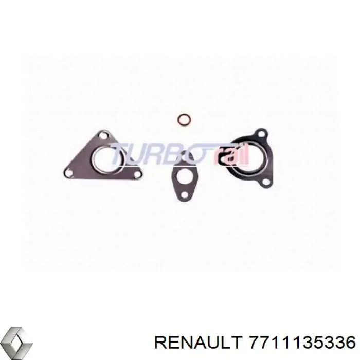 7711135336 Renault (RVI) turbocompresor