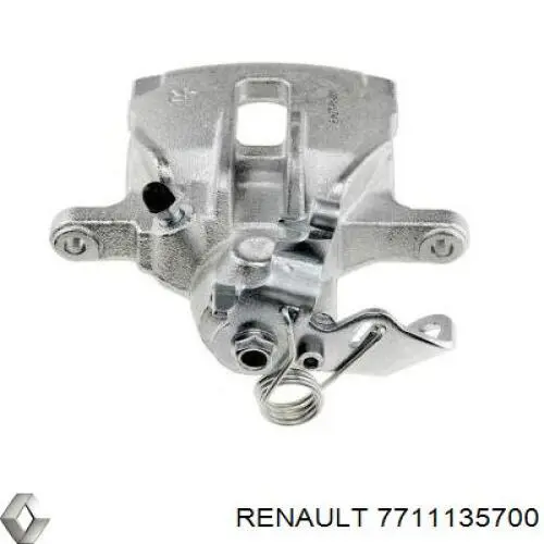 7711135700 Renault (RVI) pinza de freno trasero derecho