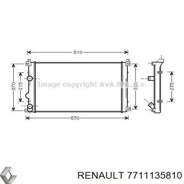 7711135810 Renault (RVI)