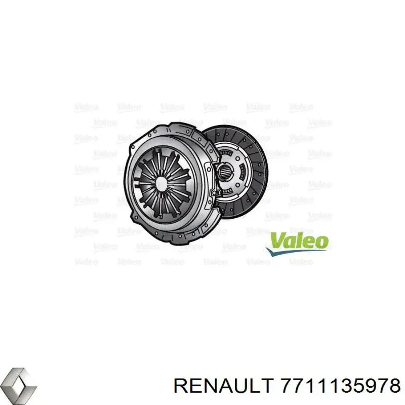 Mecanismo de embrague Renault (RVI) 7711135978 precio, desde 134,03 EUR