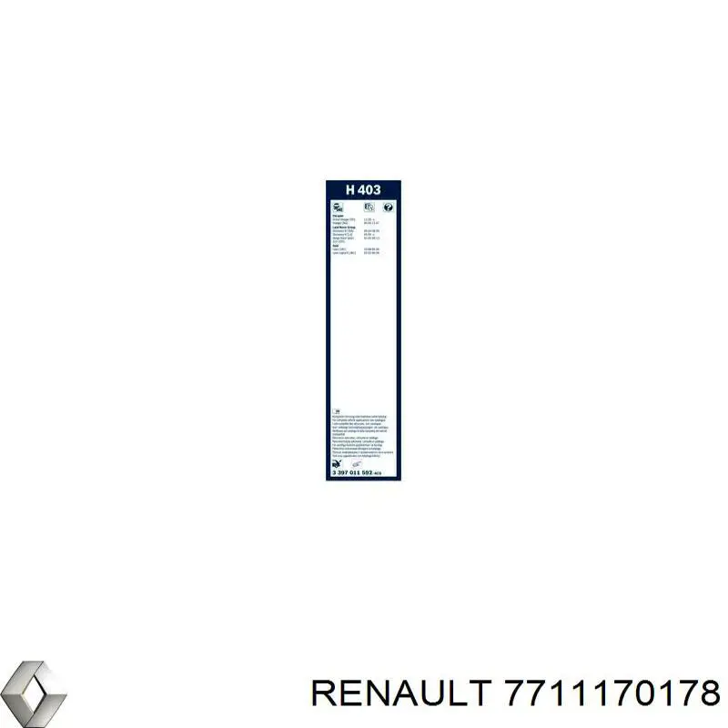 7711170178 Renault (RVI)