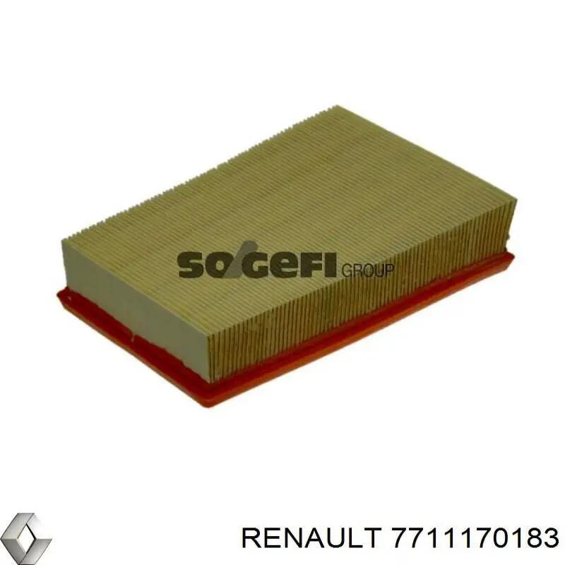 Escobilla del limpiaparabrisas del lado del conductor 7701038297 Renault (RVI)
