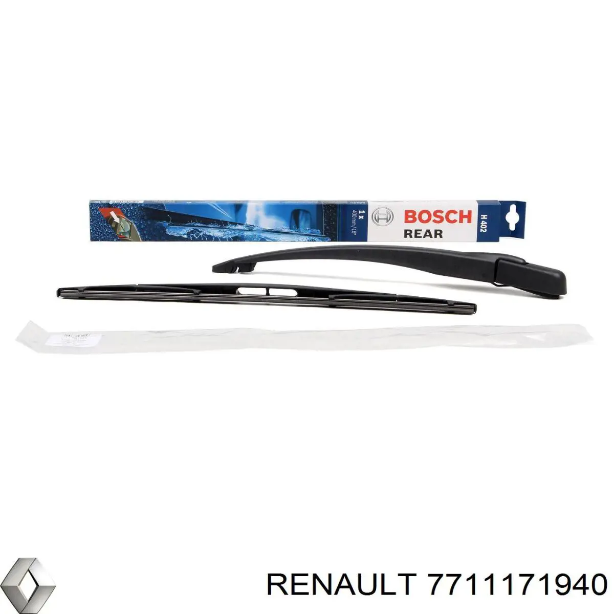 Comprar 7711171940 Renault (RVI) Limpiaparabrisas traseros