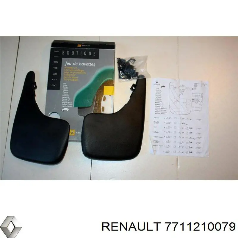 Comprar 7711210079 Renault (RVI) Guardabarros delanteros