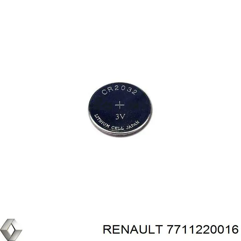 Batería de control remoto Renault (RVI) 7711220016 precio, desde 4,90 EUR