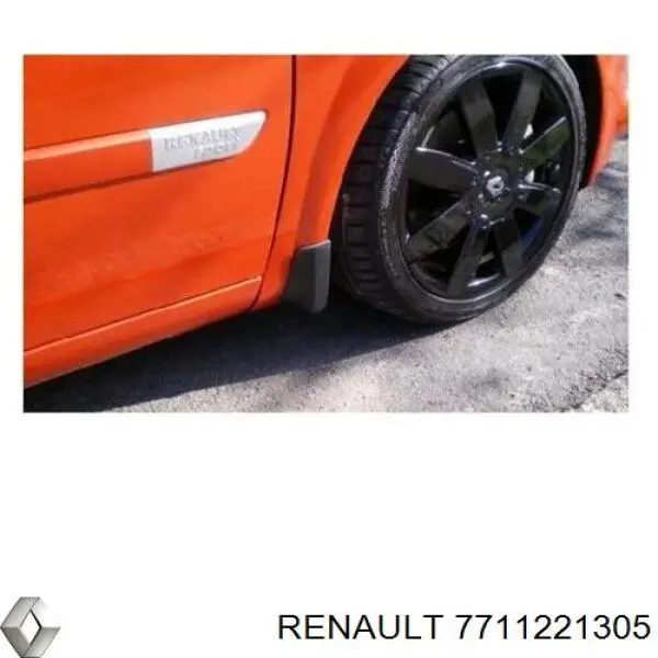 Guardabarros delanteros para Renault Megane II LM0, LM1