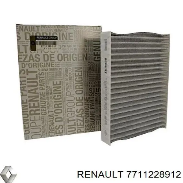 7711228912 Renault (RVI) filtro habitáculo