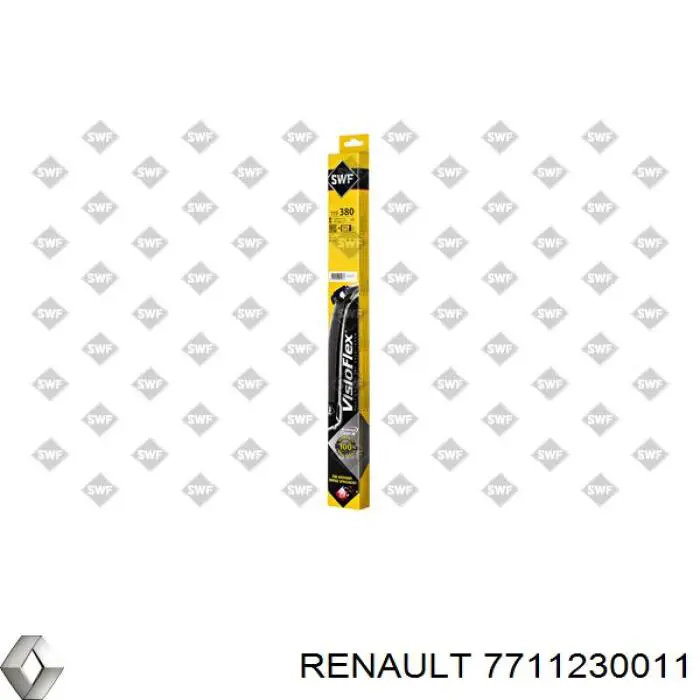 Limpiaparabrisas delanteras 7711230011 Renault (RVI)