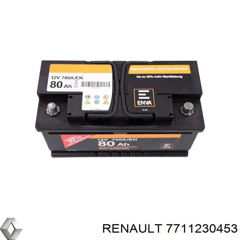 Batería de Arranque Renault (RVI) (7711230453)