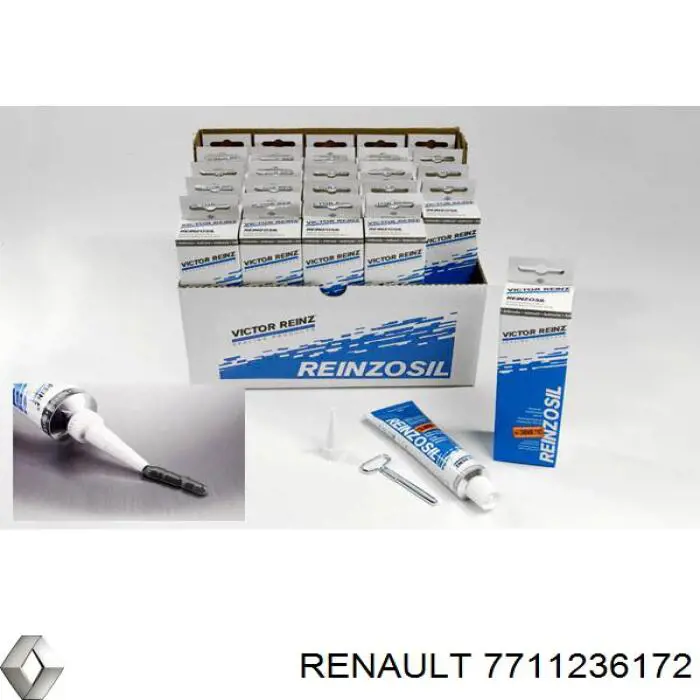 7711236172 Renault (RVI) Sellador de silicona
